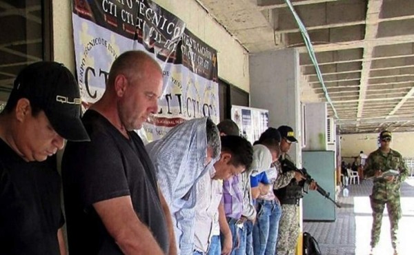 Capturan en Colombia a holandés que pasaba droga por Honduras