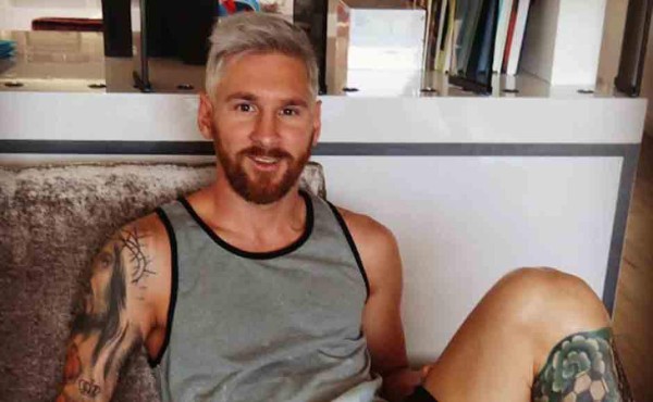 El inesperado cambio de look de Lionel Messi