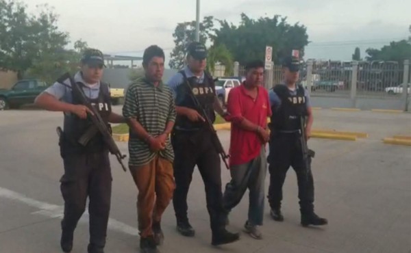Detienen a supuestos sicarios de la banda 'Los López' en Comayagua
