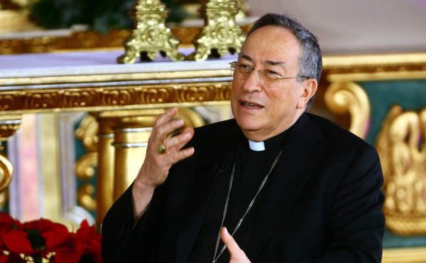 Cardenal dice que los jóvenes se matan en Honduras porque no conocen a Dios
