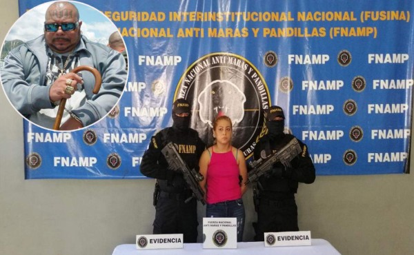 Capturan a 'La Barbie', presunta pandillera y pareja de alias Tacoma