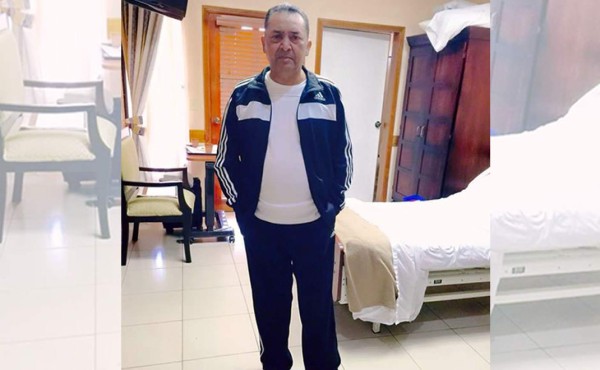 Misael Argeñal es dado de alta, pero sigue tratamiento en casa
