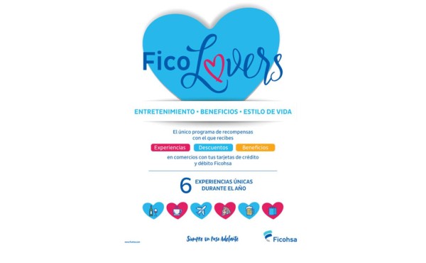 Ficohsa lanza programa de recompensa Ficolovers