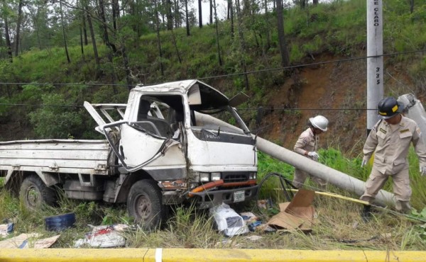Hombre pierde la vida en accidente vial en Olancho  