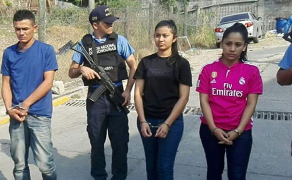 Capturan a cuatro supuestos pandilleros en Comayagüela
