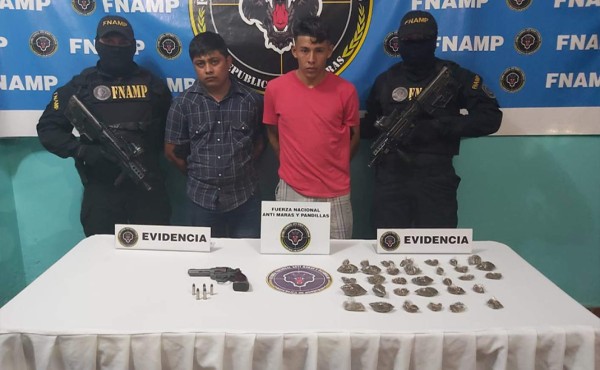 Detienen a presuntos asaltantes del comercio y transporte en La Ceiba