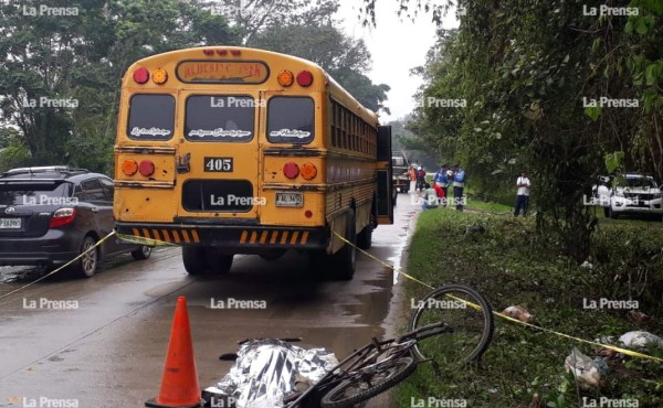 El bus que atropelló a don Pablo tien registro 405 y placas AAL 3650.