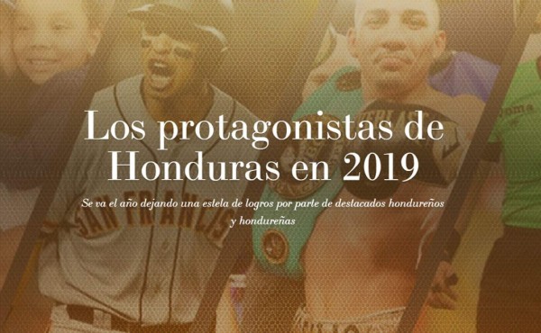 Estos fueron los protagonistas de Honduras en 2019