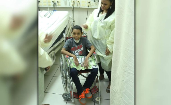 Niño le gana la batalla al Guillain Barré dos veces