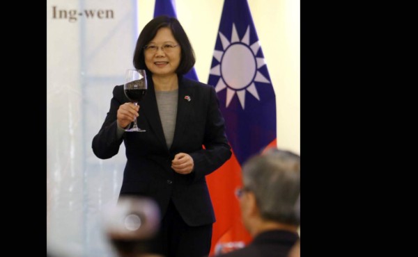 Bienvenida a la presidenta Tsai Ing-wen