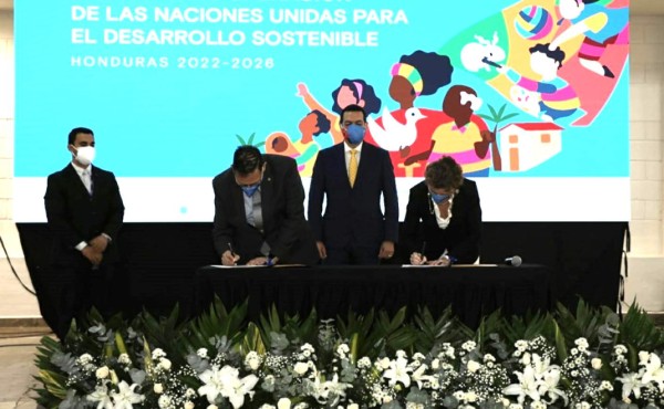 Honduras y Naciones Unidas acuerdan parámetros para cooperaciones entre 2022- 2026