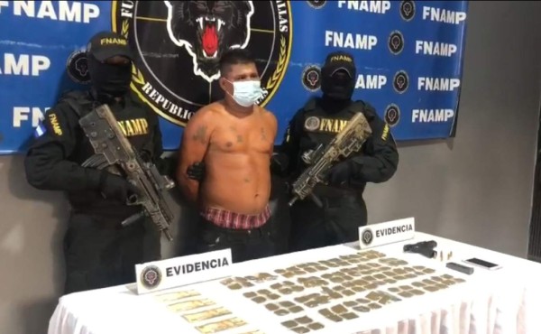 Capturan cabecilla de la mara MS-13 en El Zapotal