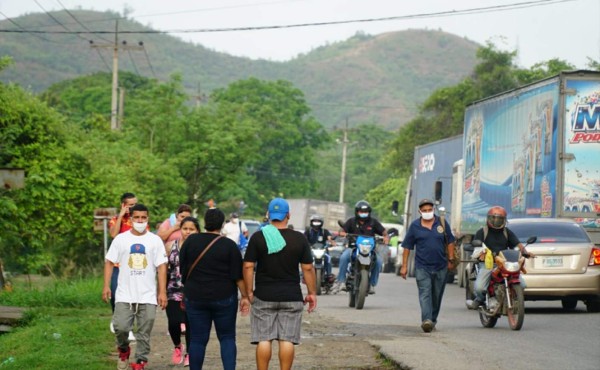 Transportistas hondureños se van de nuevo a las calles pidiendo apoyo