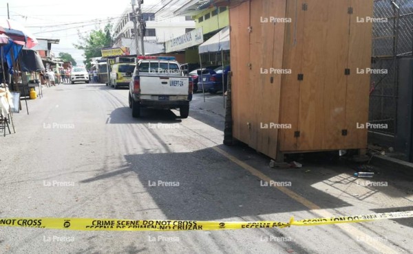 Sicario en moto asesina a un hombre en barrio Medina de San Pedro Sula