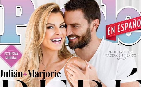 ¡Marjorie de Sousa embarazada de Julián Gil!