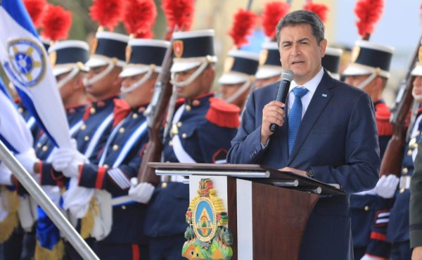 Juan Orlando Hernández: 'La Policía Nacional es sinónimo de transparencia'
