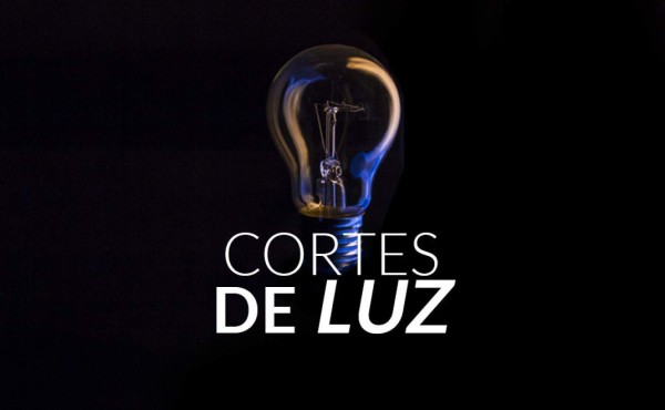¡Ocho horas sin luz! Cortes de energía afectarán a varias zonas de Honduras