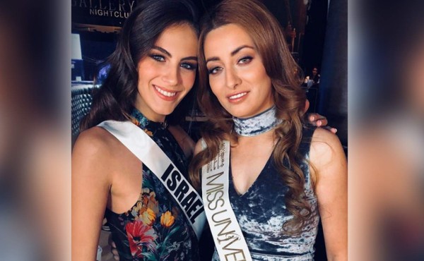 Miss Irak causa polémica tras publicar una foto con Miss Israel