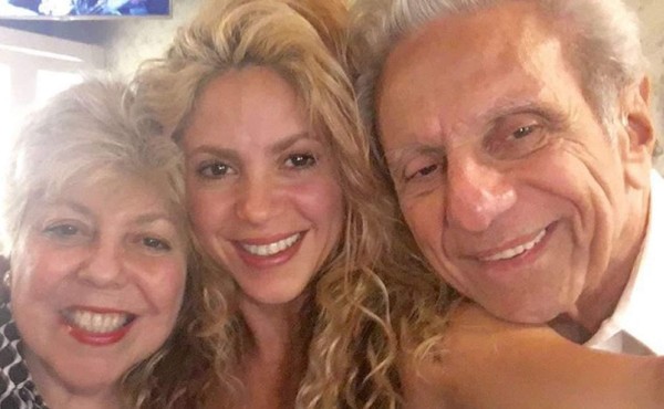 Shakira celebra el cumpleaños de su papá