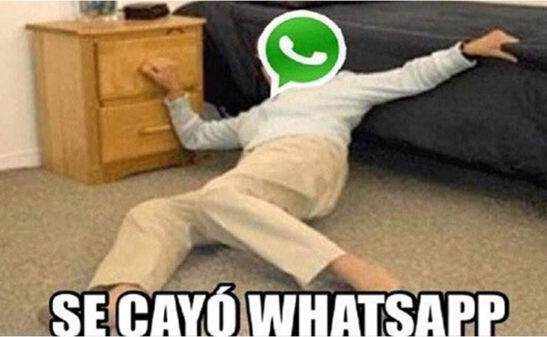 Lo que estaban esperando: memes de la caída de WhatsApp