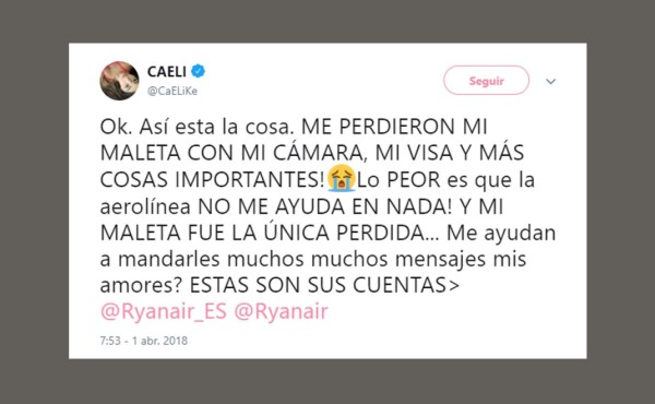 Filtran video íntimo de la famosa youtuber Caeli