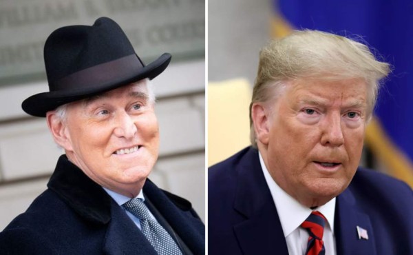 Trump dice que exasesor Roger Stone tiene 'muchas posibilidades de ser exonerado'