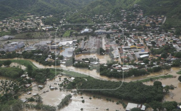 Lluvias que dejó Iota: Valle de Sula se volvió a inundar por crecida de cinco ríos