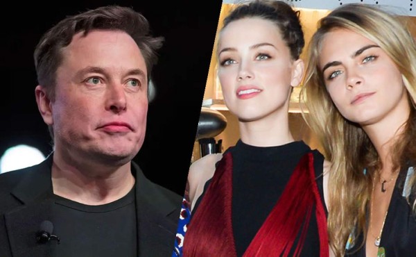 ¿Elon Musk tuvo trío con Amber Heard y Cara Delevingne?