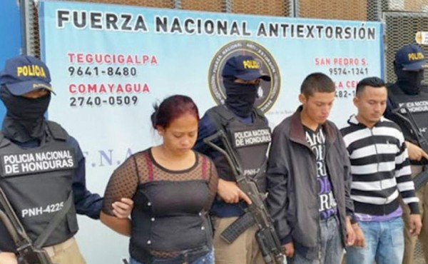 Capturan a 'La Tesorera' de la banda Los Chirizos en Comayagüela