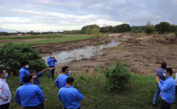 L215 millones invertirán en 22 obras contra inundaciones en el Valle Sula