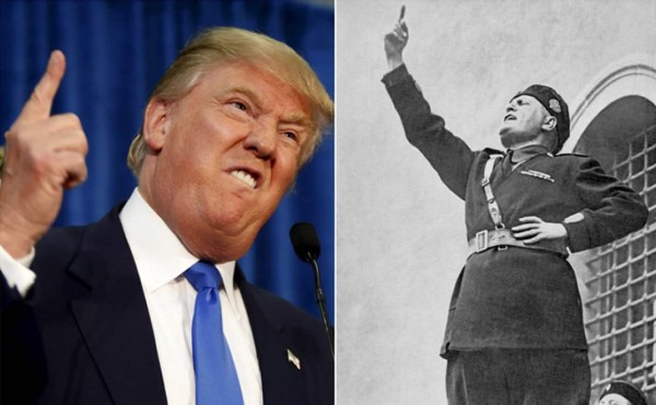 Donald Trump cita con orgullo en su Twitter a Mussolini  