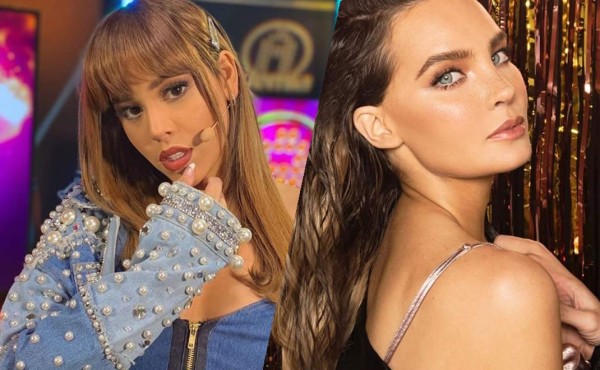 Danna Paola niega rivalidad con Belinda después de imitarla en una entrevista