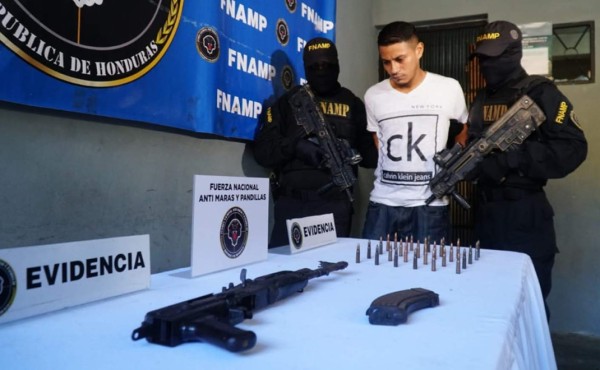 Supuesto sicario de la MS-13 es capturado en el barrio Cabañas