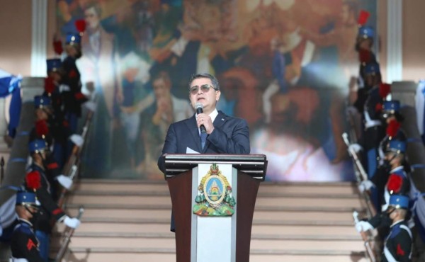'No queremos más guerras, corrupción ni crimen organizado': Presidente de Honduras