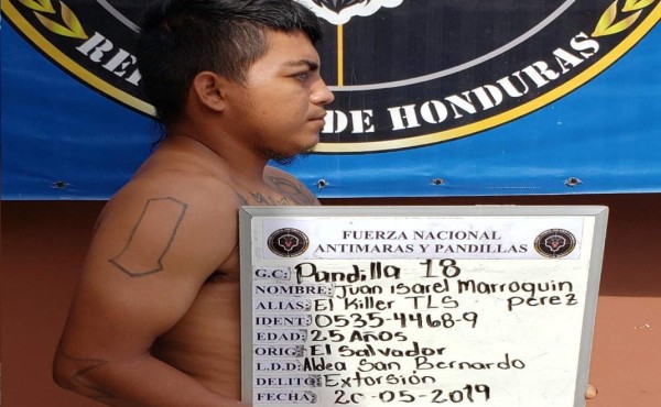 Salvadoreño es sospechoso de extorsionar y reclutar jóvenes para la Pandilla 18