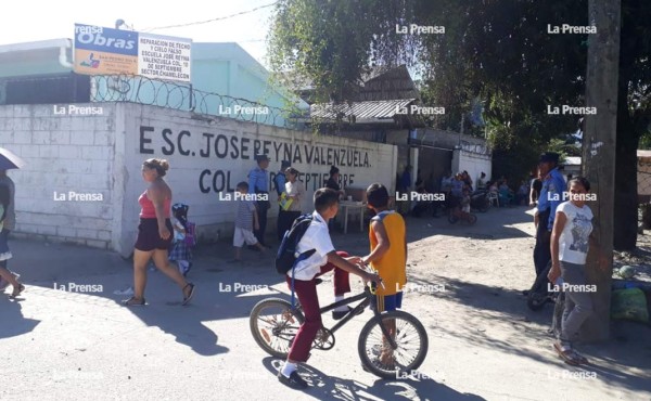 Tomada escuela en Chamelecón por supuestos maltratos a estudiantes  