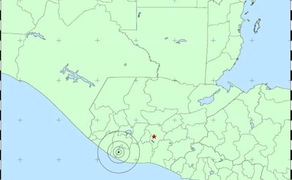 Un sismo de magnitud 5,8 sacude el centro y el sur de Guatemala sin daños