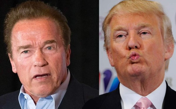 Donald Trump 'está enamorado' de Arnold Schwarzenegger