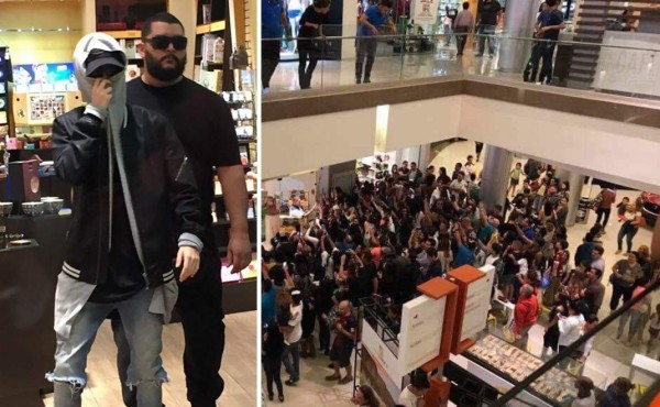 Se hace pasar por Justin Bieber y causa locura en centro comercial de Costa Rica