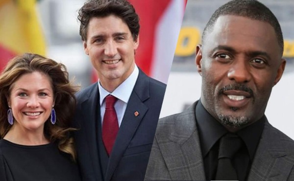 Idris Elba habría sido contagiado de coronavirus por la esposa de Trudeau