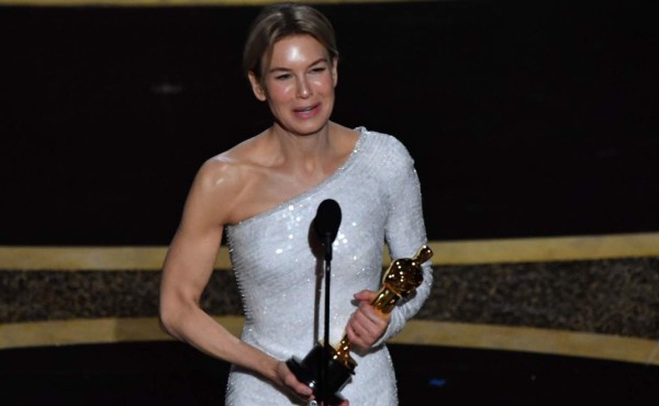 Renée Zellweger se corona como la mejor actriz por 'Judy' en los Premios Óscar 2020