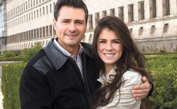 Hija de Peña Nieto dice que su padre está 'feliz' y descansando