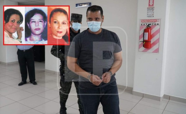 Asesino serial que estranguló a tres mujeres recibe 55 años de cárcel