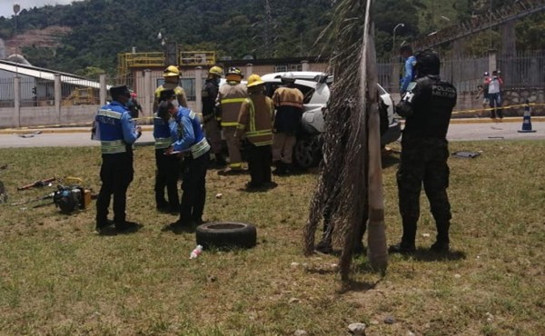 Cuatro muertos deja aparatoso accidente en Choloma; dos de ellos son hermanos