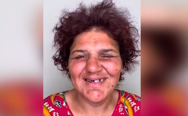 Video viral: Maquillan a una señora y le hacen un cambio de look impactante