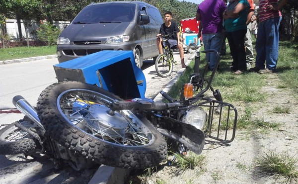 Muere atropellado motociclista en San Pedro Sula