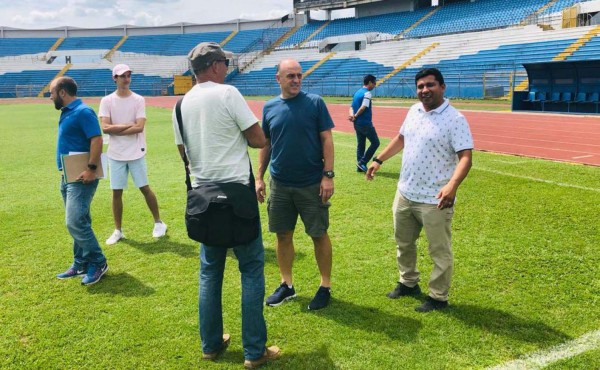 Fabián Coito ya conoció el estadio Olímpico