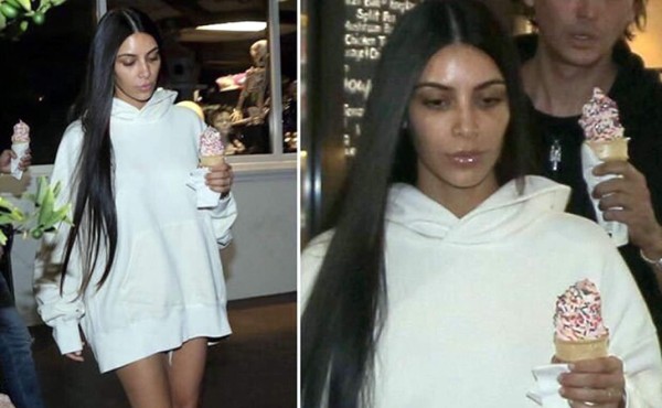 Kim Kardashian reaparece con ojeras y triste