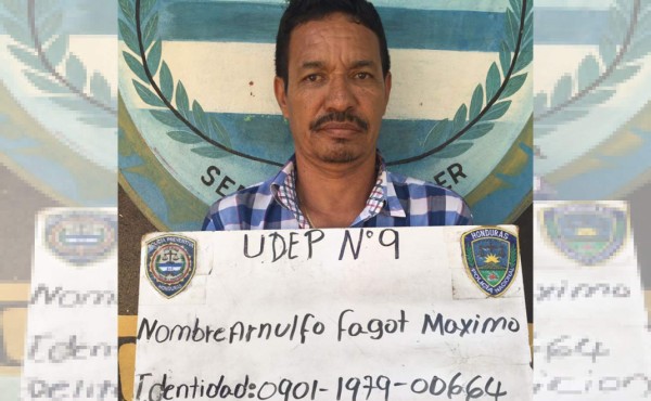 Capturan a hondureño extraditable Arnulfo Fagot
