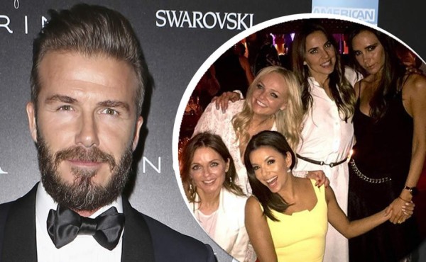 David Beckham reune a las Spice Girls en su cumpleaños